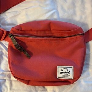 Herschel Supply Company Crossbody Belt Bag in Coral